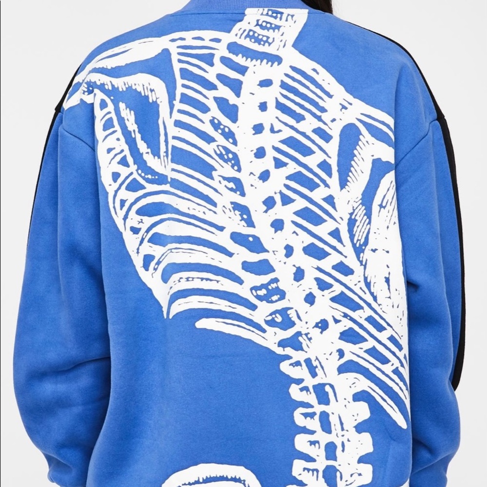 Pleasures Skeleton Spine Sweatshirt
